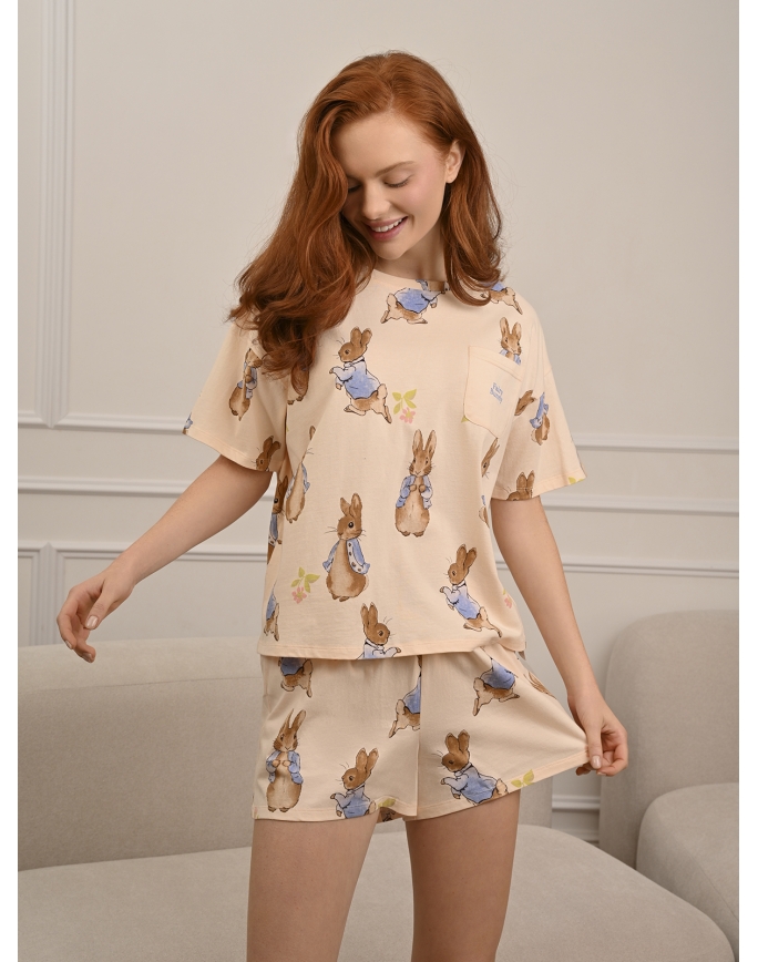 Женская пижама с шортами (Арт. 5261TBD) Женская пижама с шортами (Арт. 5261TBD)